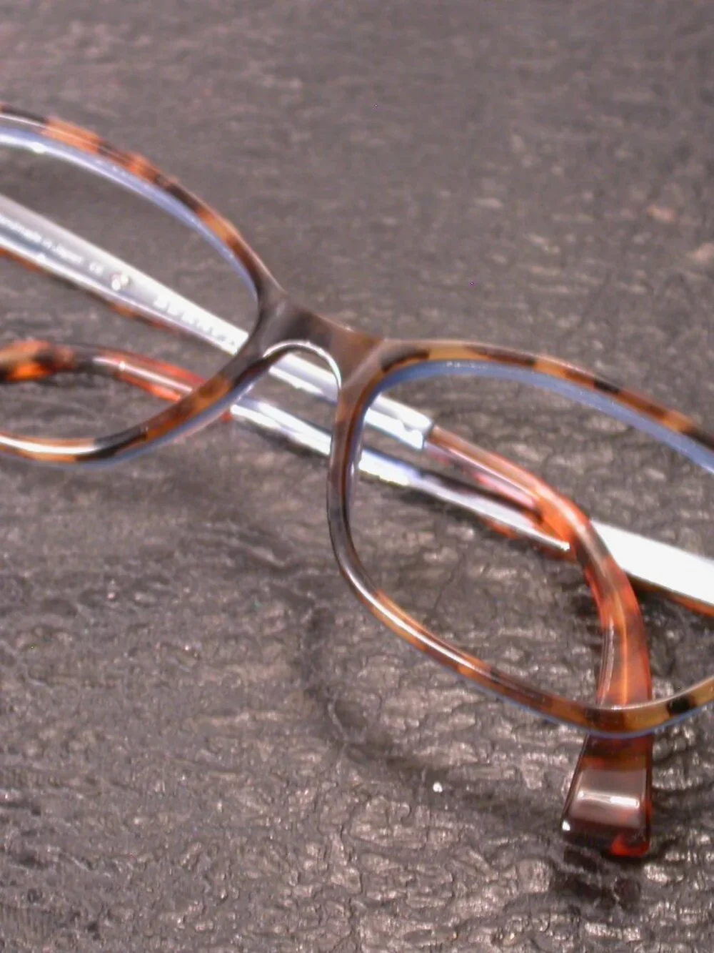 Seraphin Blue Blonde Tortoise Eyeglasses Frames Hand Made in Japan